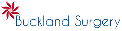 Buckland Surgery logo and homepage link